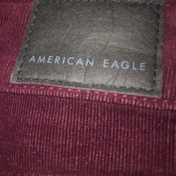 American Eagle Hi Rise Jegging Burgundy Size 4 - Picture 5 of 7